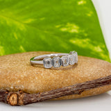 1 Carat Lab Grown Diamond Band Ring – Solid 14K Gold Wedding Band