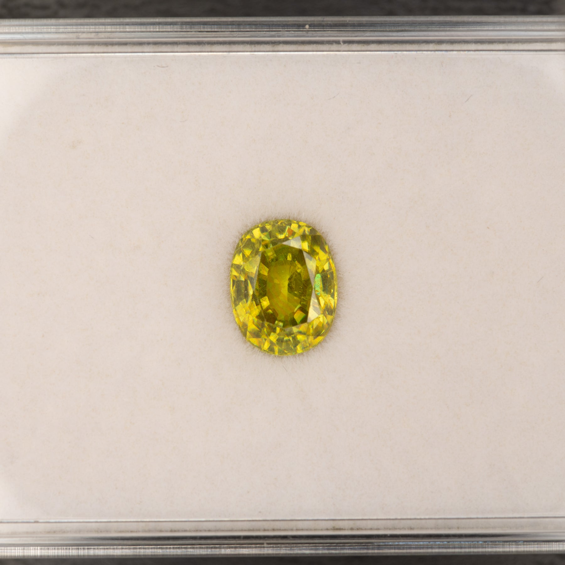 Sphene Oval Loose Gemstone 3.04 Carat