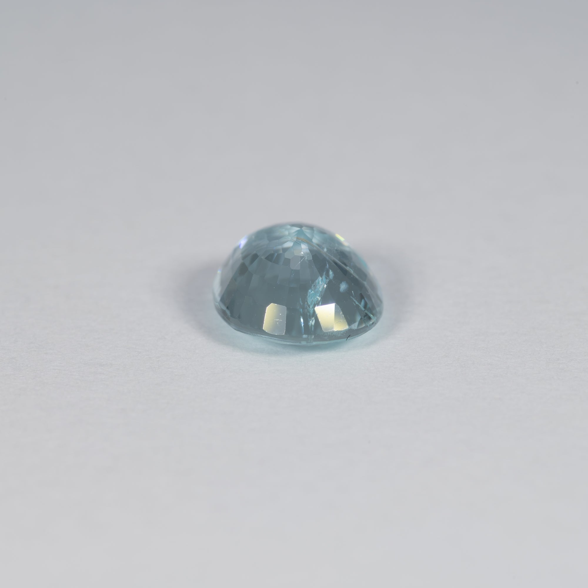 1.74 carat natural Brazilian copper-bearing Paraiba tourmaline oval, 8.79x7.04mm untreated loose gemstone – view 3