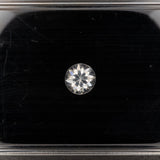 Natural Cambodian White Zircon Round Shape 8mm 2.27ct Loose Gemstone