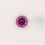 1.07ct Purple Garnet round 6mm loose purple gemstone