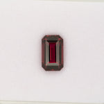 4.8ct Purple Garnet emerald cut 12x7.3mm loose purple gemstone