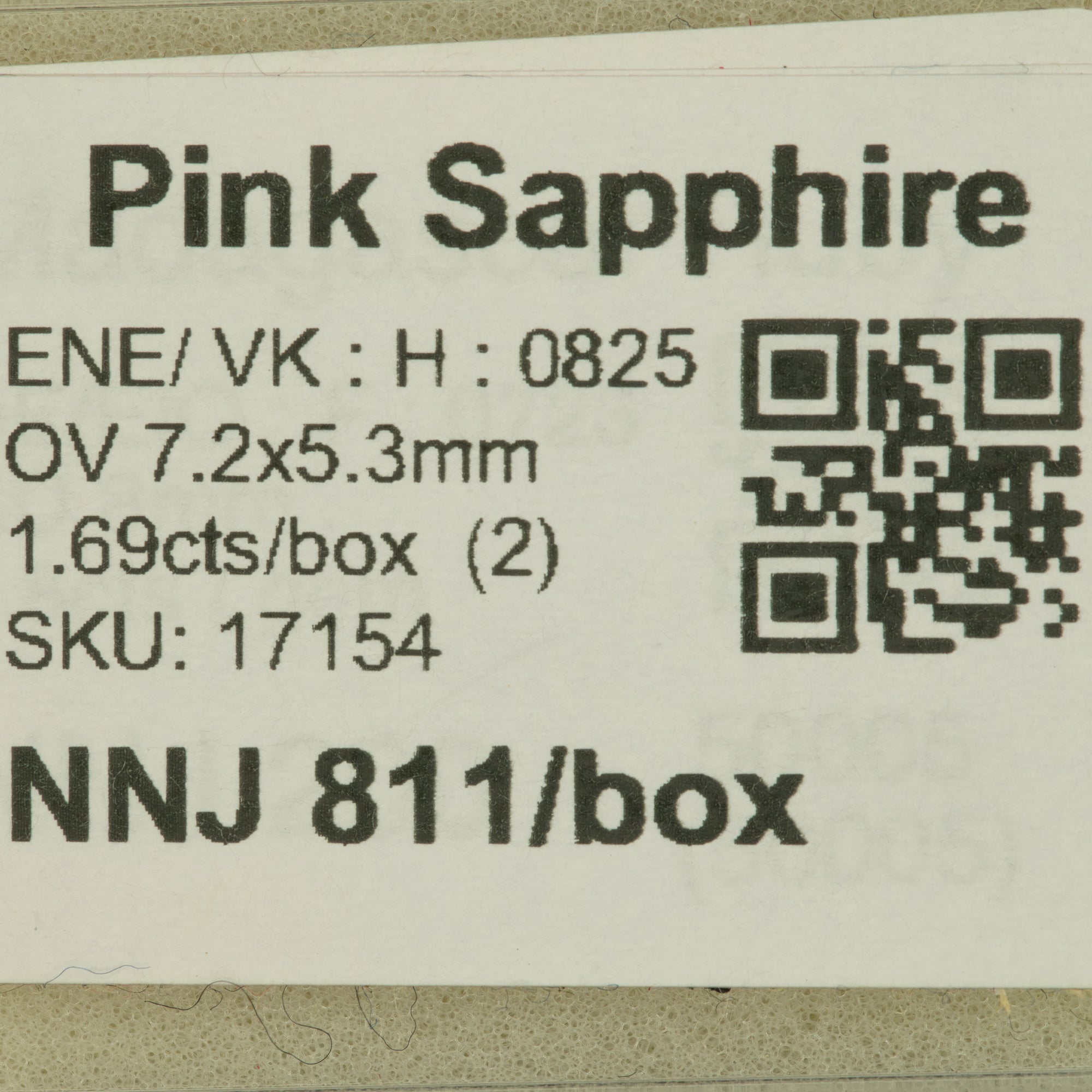 0.845 carat natural pink sapphire oval 7.2x5.3mm loose gemstone – view 2