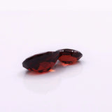 Natural Oval Cut Red Garnet – Calibrated Loose Faceted Gemstone for Jewelry Making