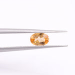 1.05 Carat Imperial Topaz Gemstone | Oval 6x4mm | Loose Gemstone