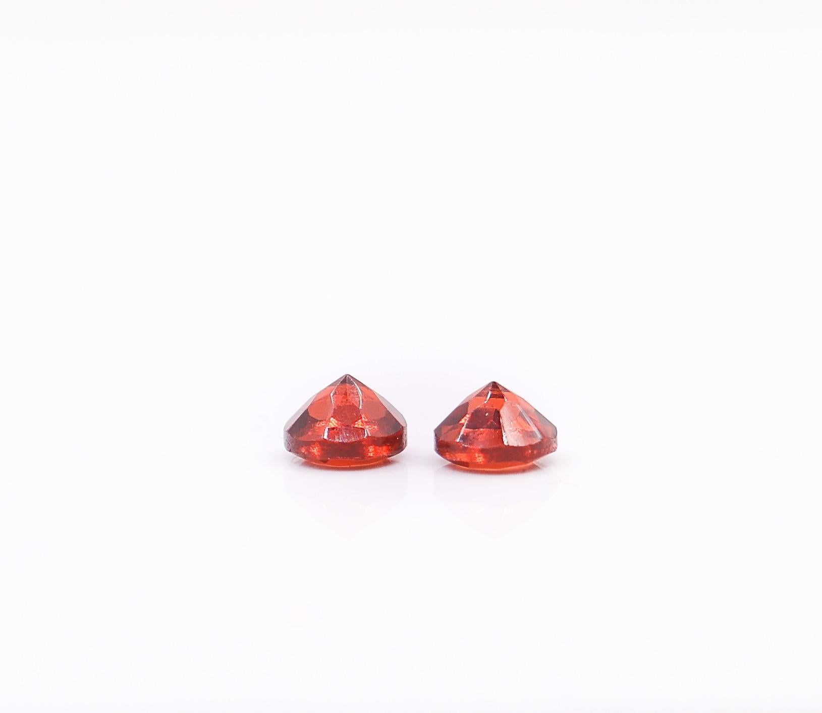 0.15 Carat Garnet Gemstone | Round 3mm | Loose Gemstone