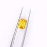 1.61 Carat Yellow Sapphire Gemstone | Emerald Cut 7x5mm | Loose Gemstone