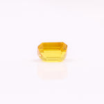 1.61 Carat Yellow Sapphire Gemstone | Emerald Cut 7x5mm | Loose Gemstone