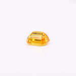 1.61 Carat Yellow Sapphire Gemstone | Emerald Cut 7x5mm | Loose Gemstone