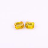 1.61 Carat Yellow Sapphire Gemstone | Emerald Cut 7x5mm | Loose Gemstone