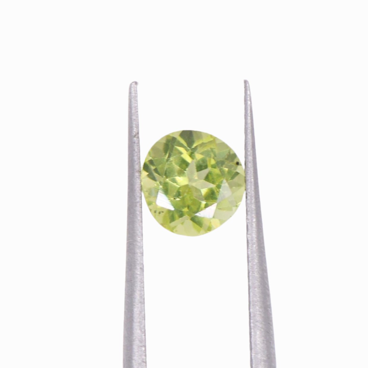 0.62 Carat Peridot Gemstone | Round 5mm | Loose Gemstone