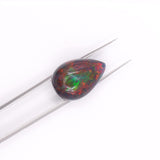 8.46 Carat Black Opal Gemstone | Pear Shape 21x14mm | Loose Gemstone