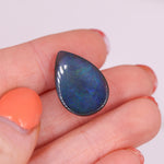 8.46 Carat Black Opal Gemstone | Pear Shape 21x14mm | Loose Gemstone