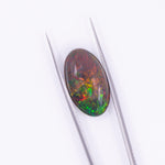 10.73 Carat Black Opal Gemstone | Oval 23x13mm | Loose Gemstone