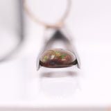 10.73 Carat Black Opal Gemstone | Oval 23x13mm | Loose Gemstone