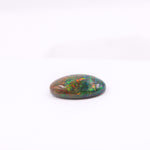 10.73 Carat Black Opal Gemstone | Oval 23x13mm | Loose Gemstone