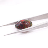 7.38 Carat Black Opal Gemstone | Oval 16x12mm | Loose Gemstone