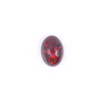 7.38 Carat Black Opal Gemstone | Oval 16x12mm | Loose Gemstone