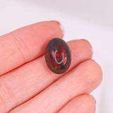 7.38 Carat Black Opal Gemstone | Oval 16x12mm | Loose Gemstone