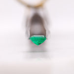 0.66 Carat Colombian Emerald Gemstone | Emerald Cut 5.70x5.38mm | Loose Gemstone