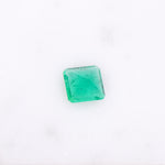 0.66 Carat Colombian Emerald Gemstone | Emerald Cut 5.70x5.38mm | Loose Gemstone