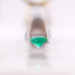 0.68 Carat Colombian Emerald Gemstone | Emerald Cut 5.57x5.36mm | Loose Gemstone