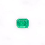 0.79 Carat Colombian Emerald Gemstone | Emerald Cut 6.6x5.12 mm | Loose Gemstone