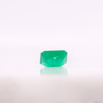 0.79 Carat Colombian Emerald Gemstone | Emerald Cut 6.6x5.12 mm | Loose Gemstone