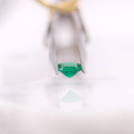 0.48 Carat Colombian Emerald Gemstone | Emerald Cut 6x4.81mm | Loose Gemstone