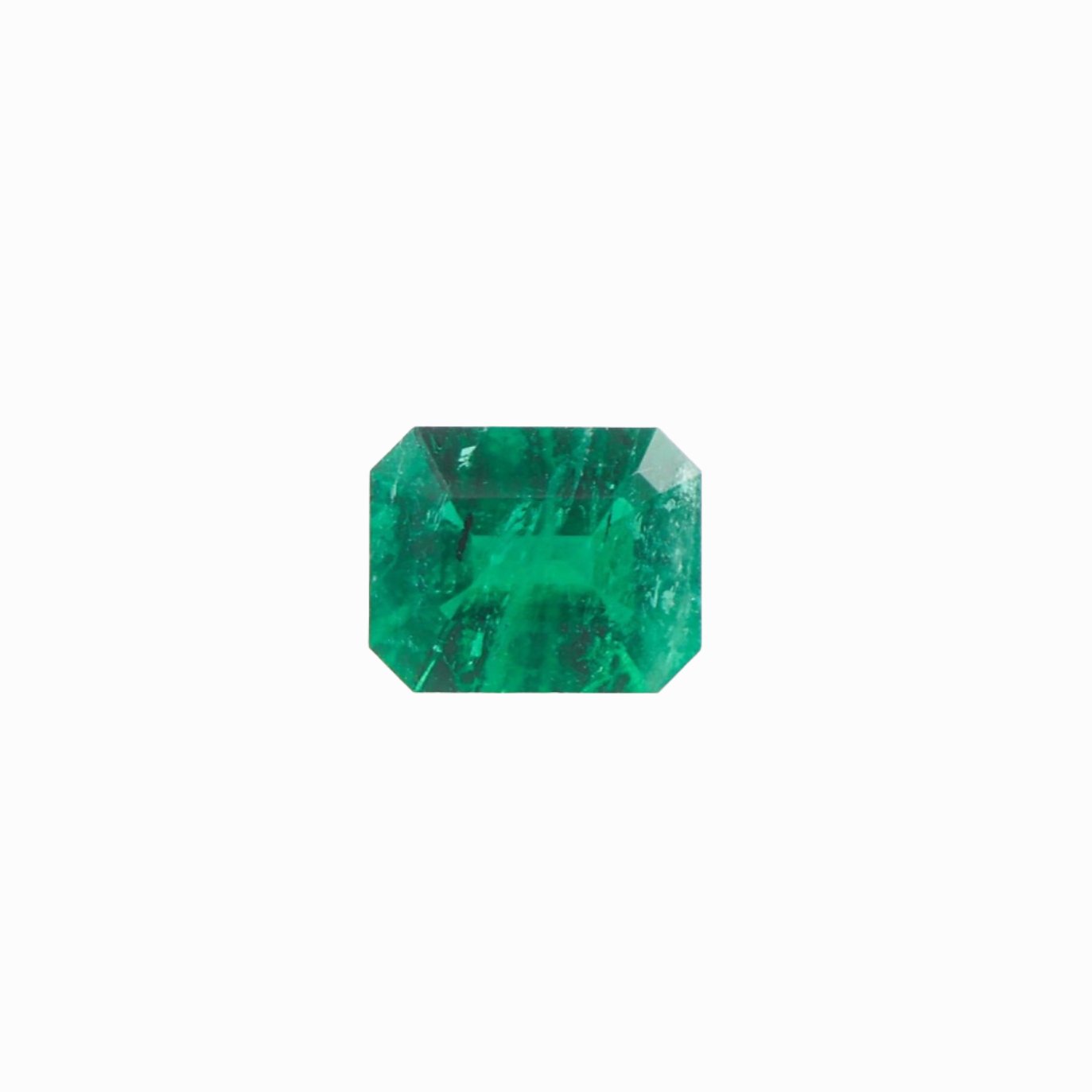 0.48 Carat Colombian Emerald Gemstone | Emerald Cut 6x4.81mm | Loose Gemstone