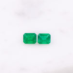 0.36 Carat Colombian Emerald Gemstone | Emerald cut 4.87x3.94mm | Loose Gemstone