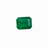 0.36 Carat Colombian Emerald Gemstone | Emerald cut 4.87x3.94mm | Loose Gemstone