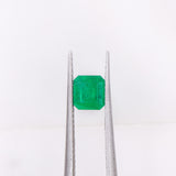 0.48 Carat Colombian Emerald Gemstone | Emerald Cut 5.09x4.72mm | Loose Gemstone