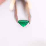 0.48 Carat Colombian Emerald Gemstone | Emerald Cut 5.09x4.72mm | Loose Gemstone