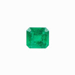 0.48 Carat Colombian Emerald Gemstone | Emerald Cut 5.09x4.72mm | Loose Gemstone