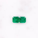 0.48 Carat Colombian Emerald Gemstone | Emerald Cut 5.09x4.72mm | Loose Gemstone