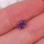 0.92 Carat Purple Amethyst Gemstone | Pear Shape 7x5mm | Loose Gemstone