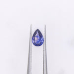 0.50 Carat Purple Sapphire Gemstone | Pear Shape 6x4mm | Loose Gemstone