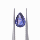 0.50 Carat Purple Sapphire Loose Gemstone | Pear Shape 6x4mm