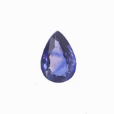 0.50 Carat Purple Sapphire Loose Gemstone | Pear Shape 6x4mm