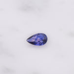 0.50 Carat Purple Sapphire Gemstone | Pear Shape 6x4mm | Loose Gemstone