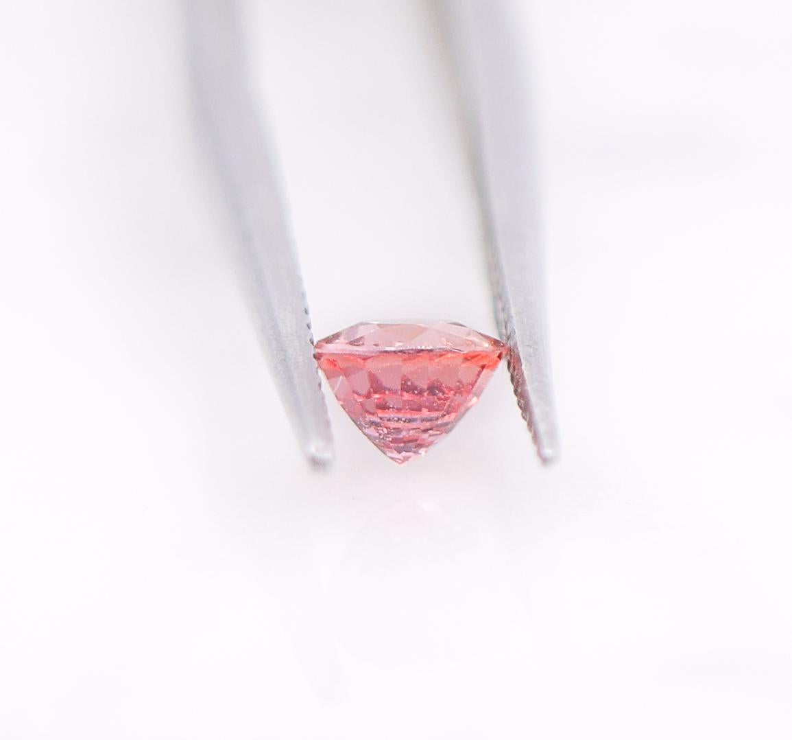 0.46 Carat Padparadscha Sapphire Gemstone | Oval 5x4mm | Loose Gemstone