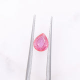 0.70 Carat Padparadscha Sapphire Gemstone | Pear Shape 6x4.5mm | Loose Gemstone