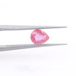 0.70 Carat Padparadscha Sapphire Gemstone | Pear Shape 6x4.5mm | Loose Gemstone