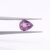 0.94 Carat Purple Sapphire Gemstone | Pear Shape 7x5mm | Loose Gemstone