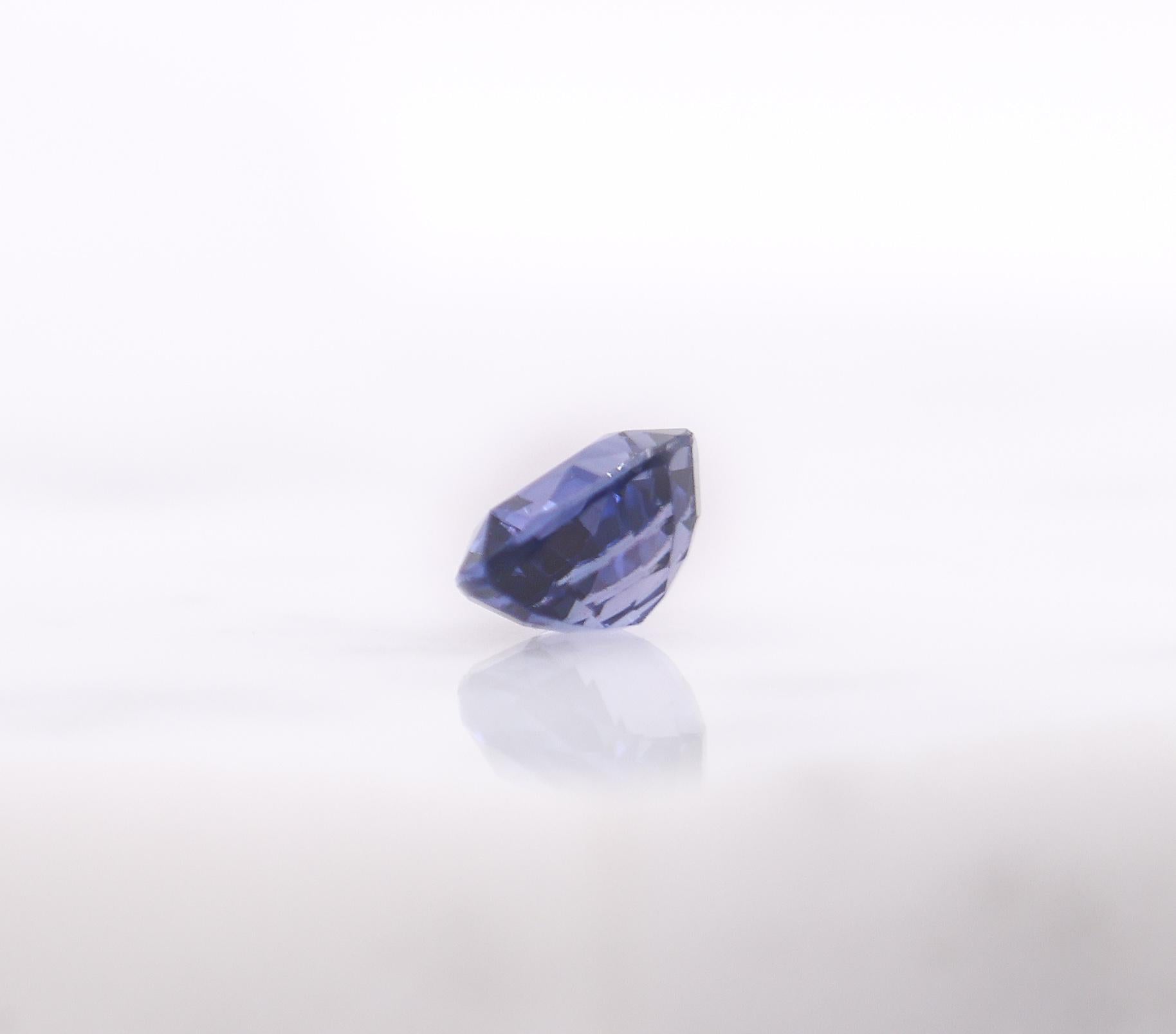 0.98ct Purple Sapphire Gemstone | Pear Shape 6.5x5.5 | Loose Gemstone