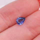 0.59 Carat Ceylon Sapphire Gemstone | Pear Shape 6x5mm | Loose Gemstone