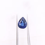 2.52 Carat Blue Sapphire Gemstone | Pear Shape 8x6mm | Loose Gemstone