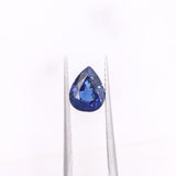 2.52 Carat Blue Sapphire Gemstone | Pear Shape 8x6mm | Loose Gemstone