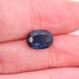 3.90 Carat Blue Sapphire Gemstone | Oval 10.8 x 7.8 mm | Loose Gemstone